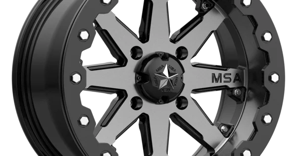 Msa M Lok Gunmetal Black X Wheel Rim